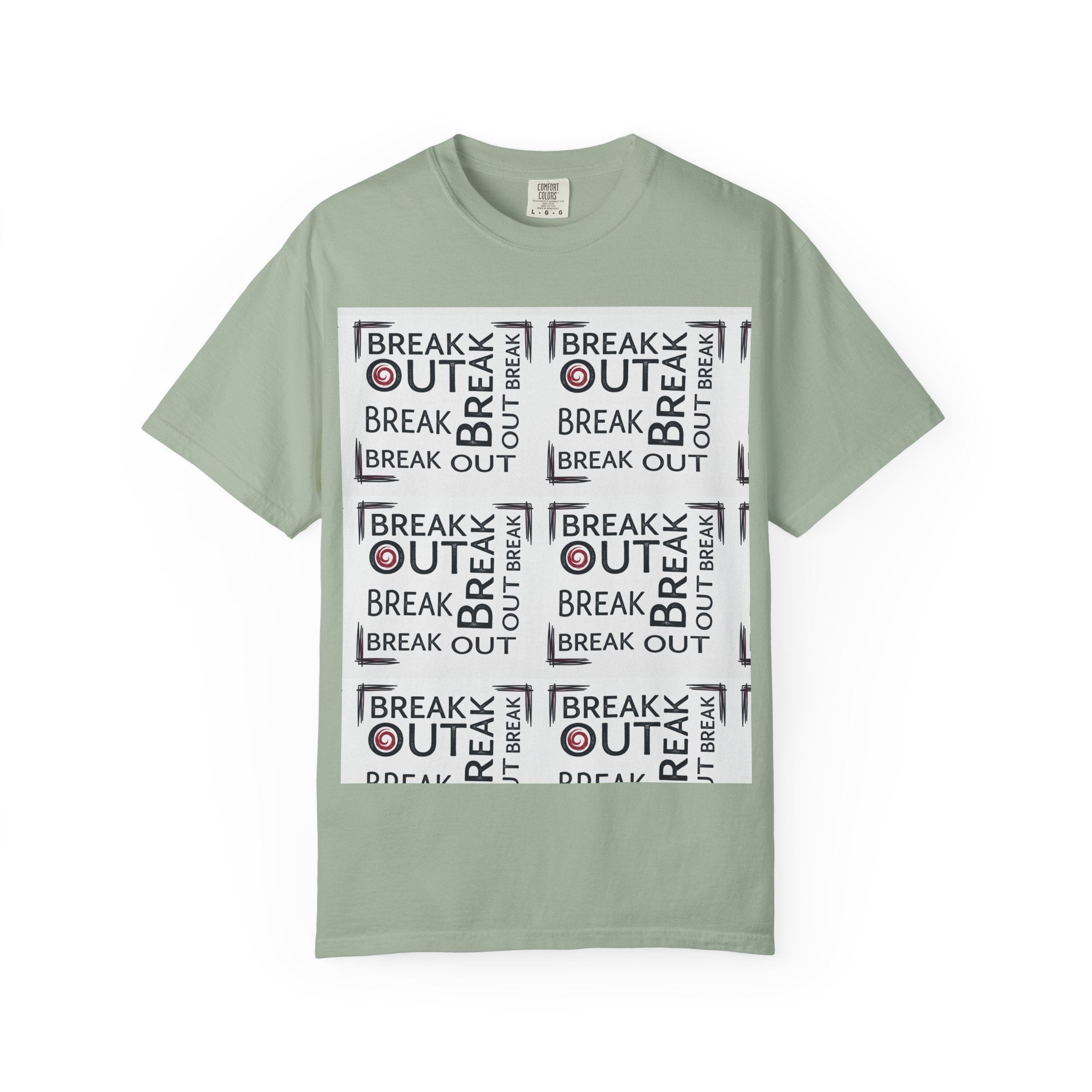 Break Out Repeat Pattern T-Shirt