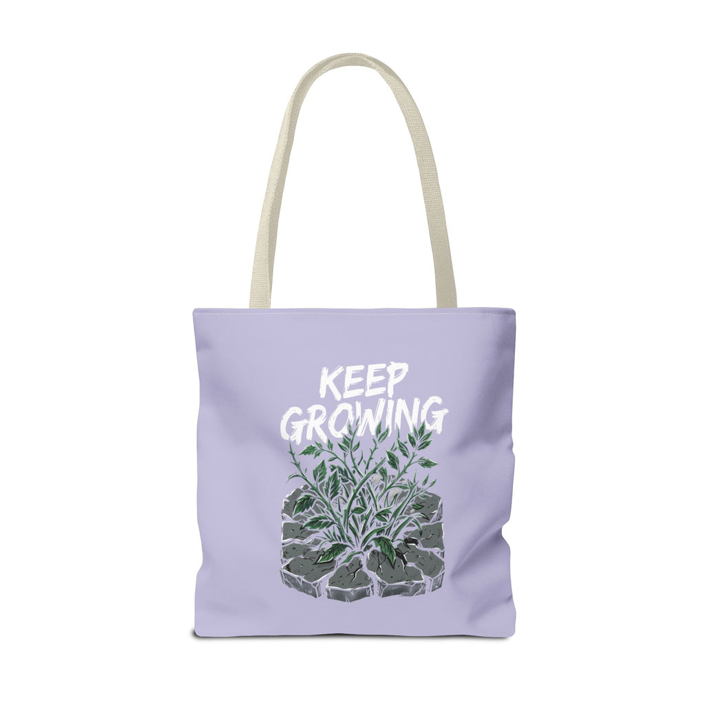 Keep Growing Tote Bag — Inspirational Plant Shopper Tote