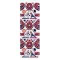 Cosmic Doga Rubber Yoga Mat — Astronaut Pose Patterned Non-Slip Mat