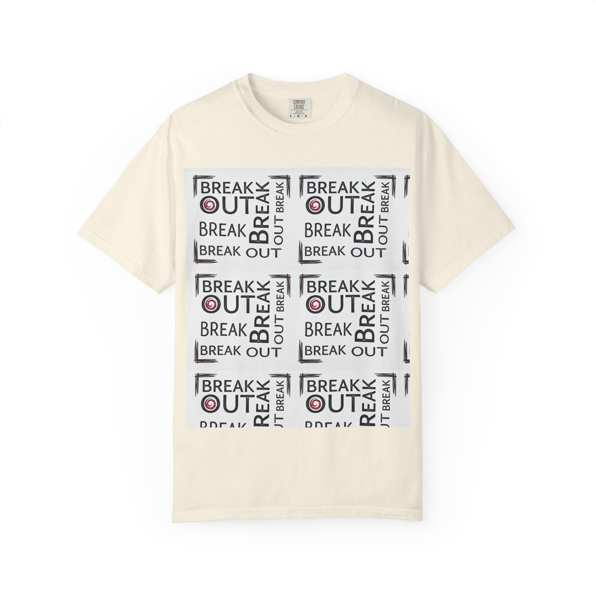 Break Out Repeat Pattern T-Shirt