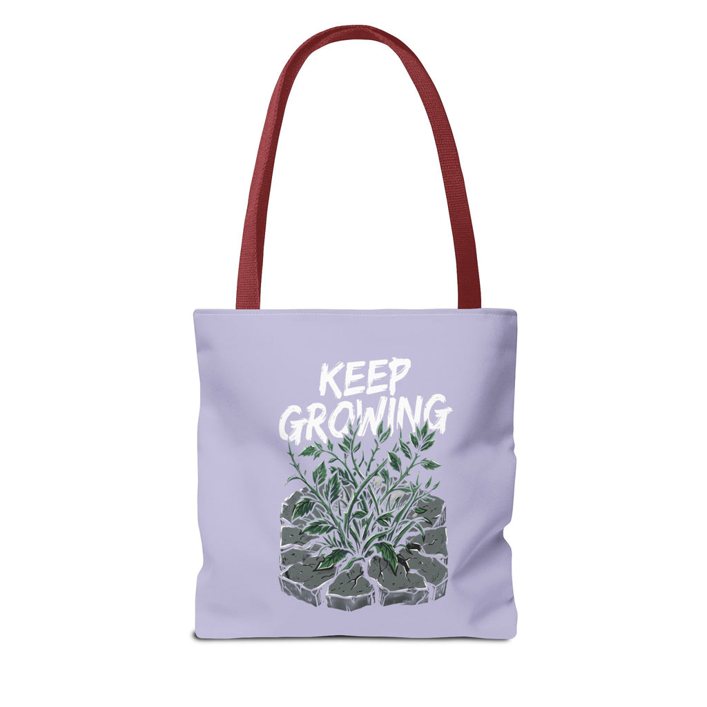 Keep Growing Tote Bag — Inspirational Plant Shopper Tote