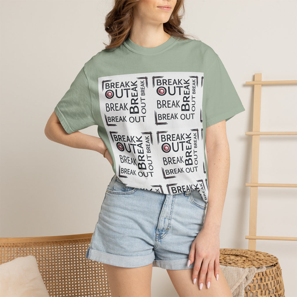 Break Out Repeat Pattern T-Shirt