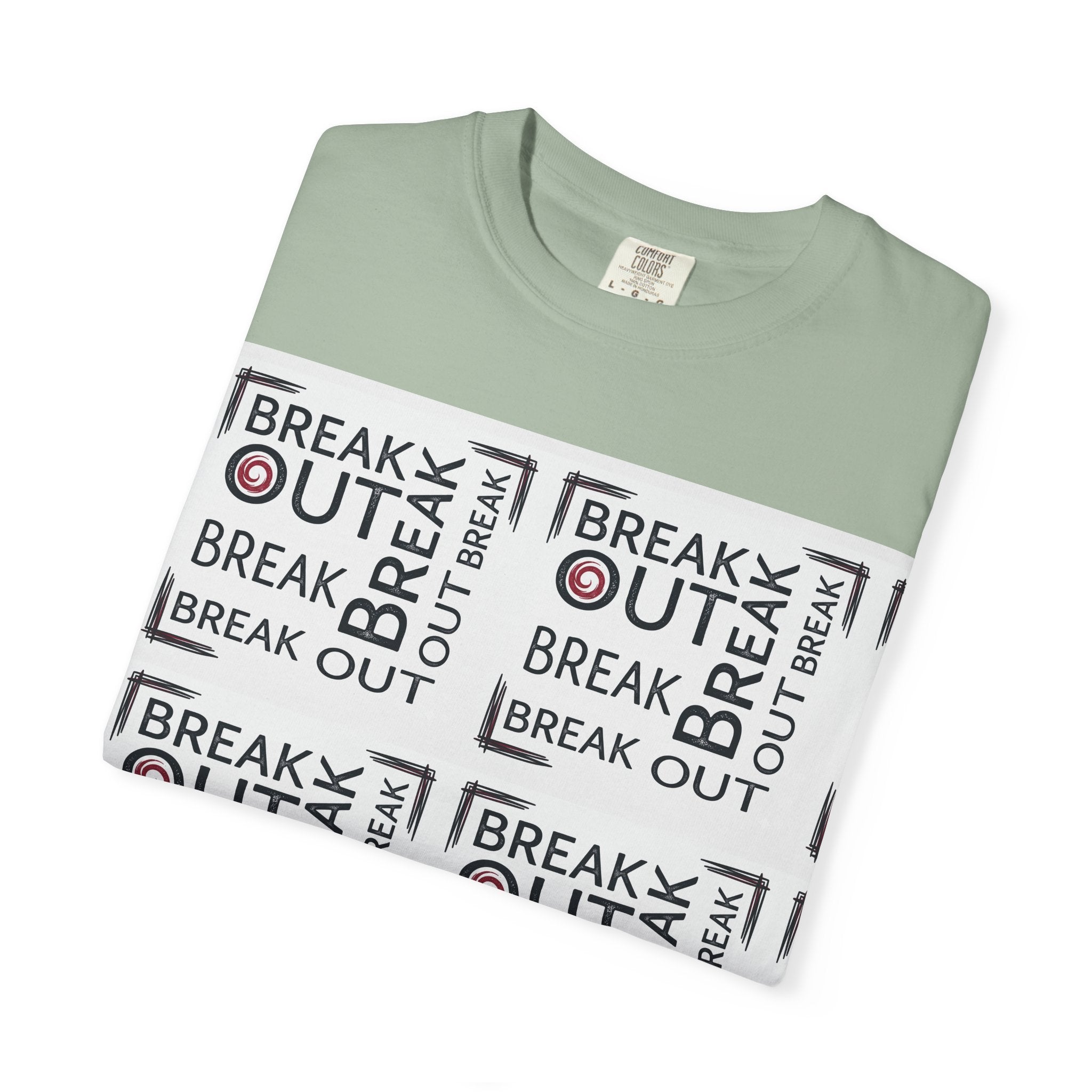 Break Out Repeat Pattern T-Shirt