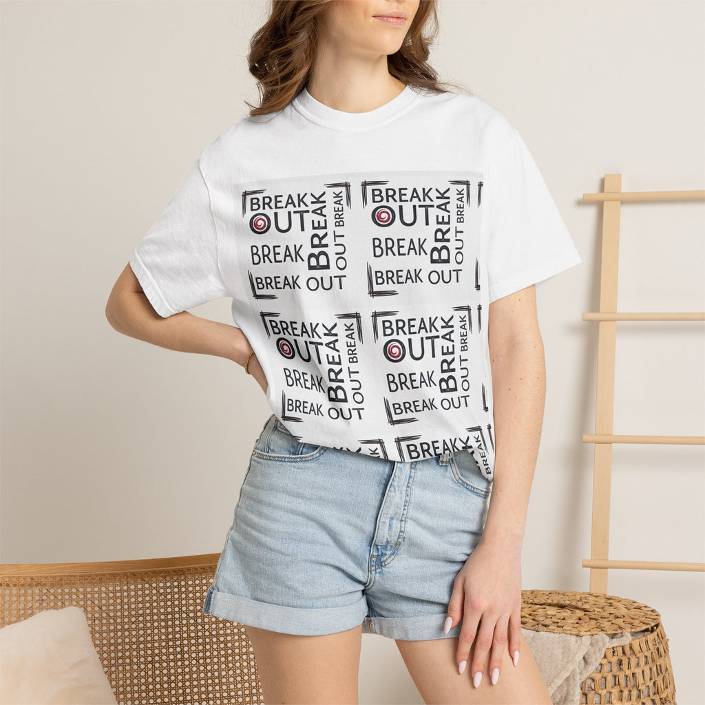Break Out Repeat Pattern T-Shirt