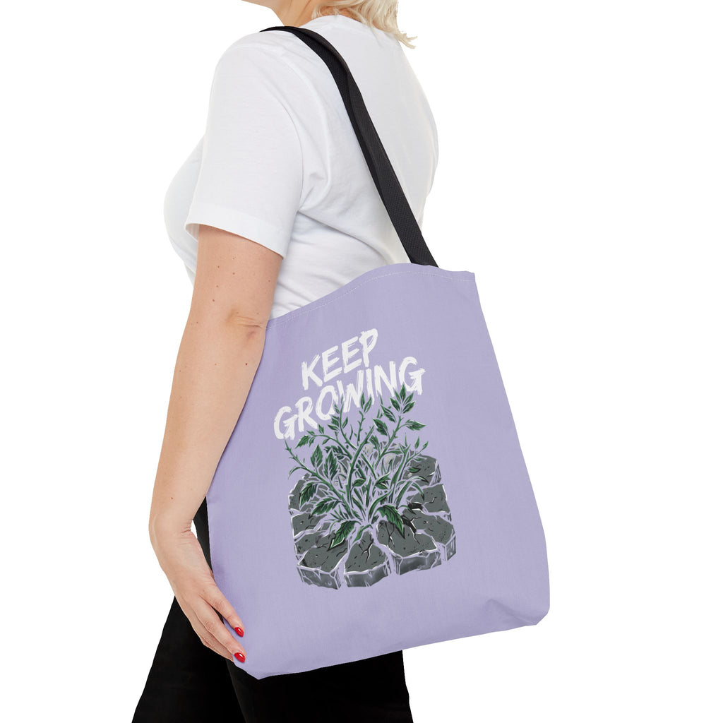Keep Growing Tote Bag — Inspirational Plant Shopper Tote