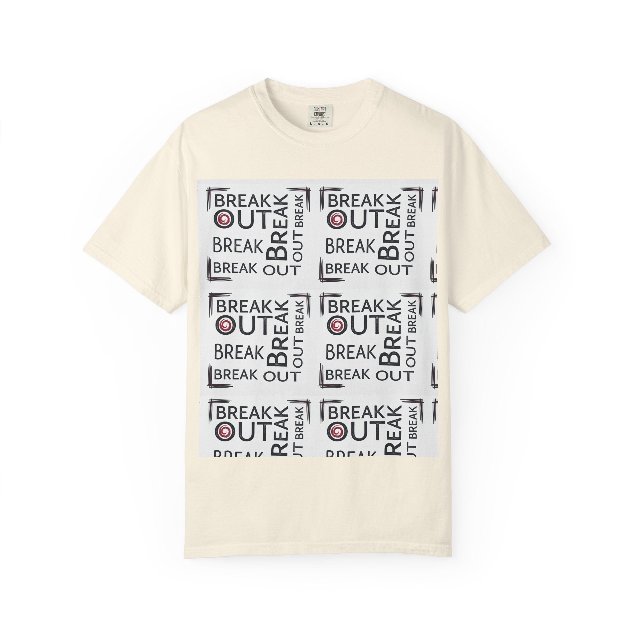 Break Out Repeat Pattern T-Shirt