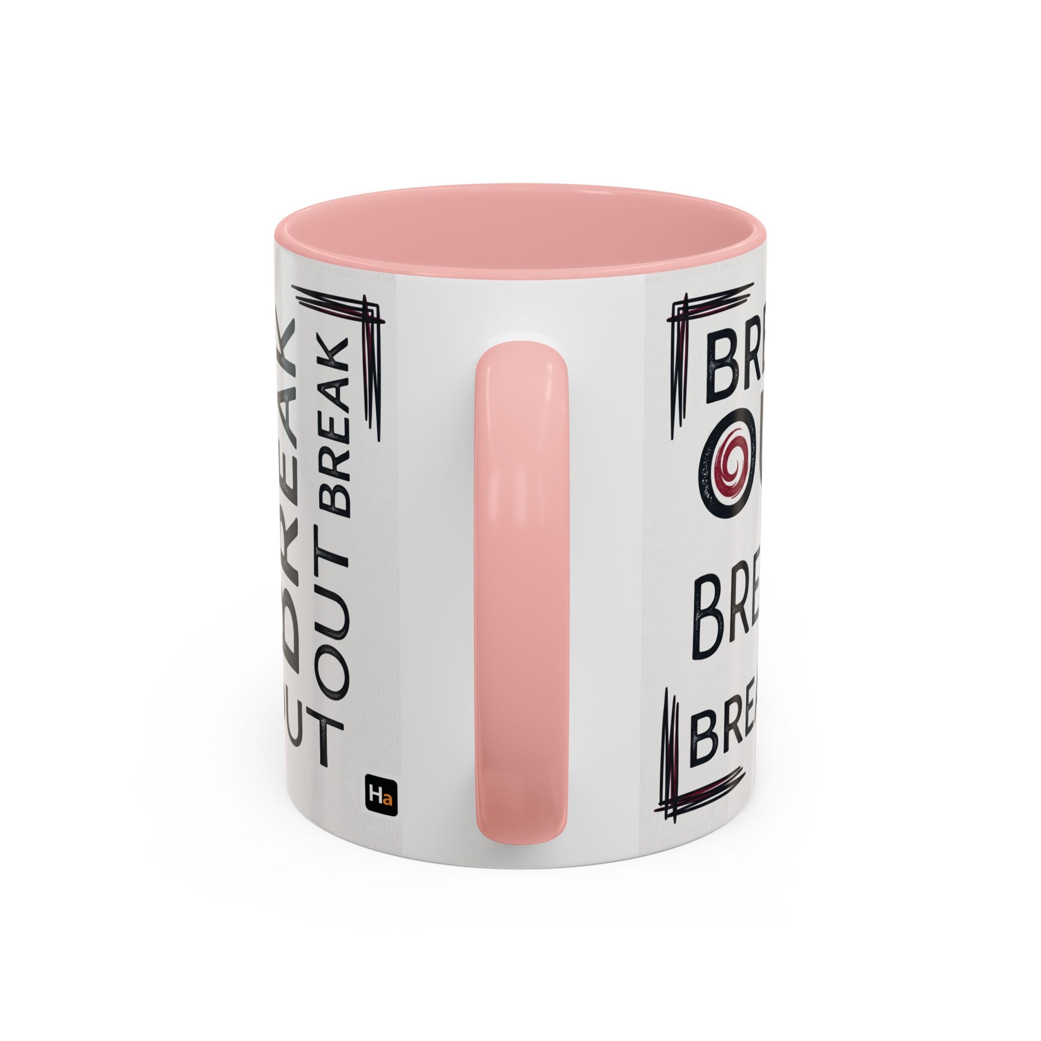 Break Out Coffee Mug — Motivational Accent Mug (11/15 oz)