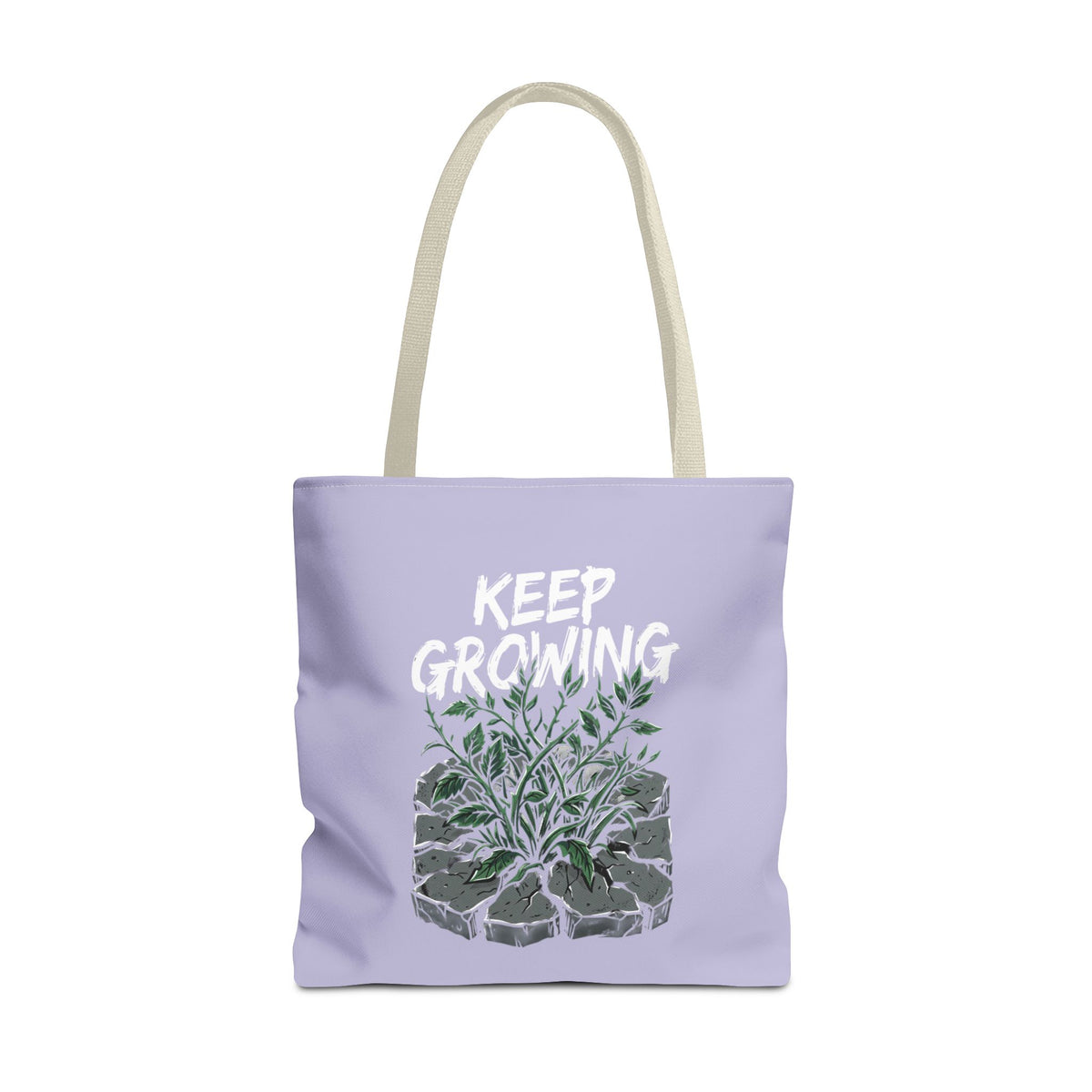 Keep Growing Tote Bag — Inspirational Plant Shopper Tote