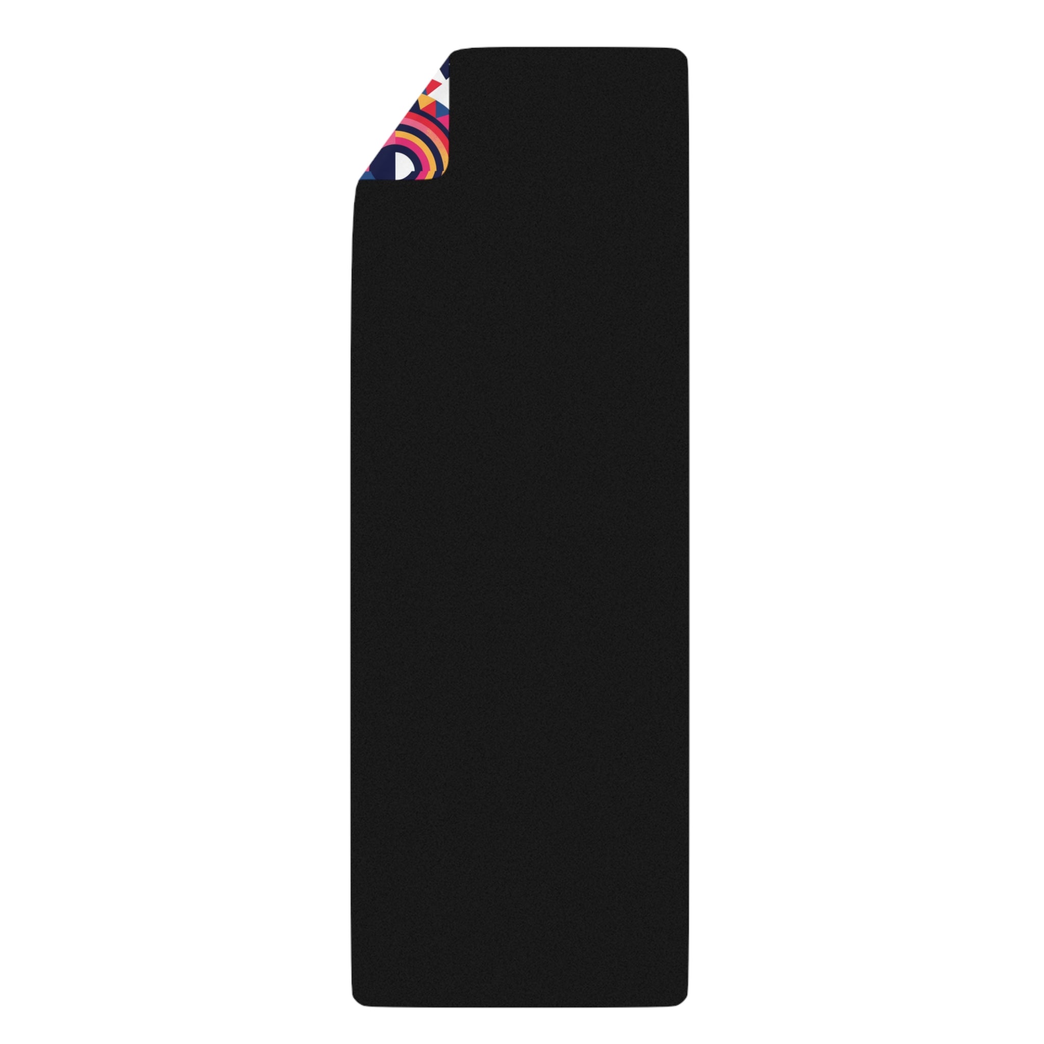 Cosmic Doga Rubber Yoga Mat — Astronaut Pose Patterned Non-Slip Mat