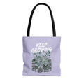 Keep Growing Tote Bag — Inspirational Plant Shopper Tote