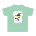 Youth Tee — "The Good Life" Smiley Graphic Kids T-Shirt