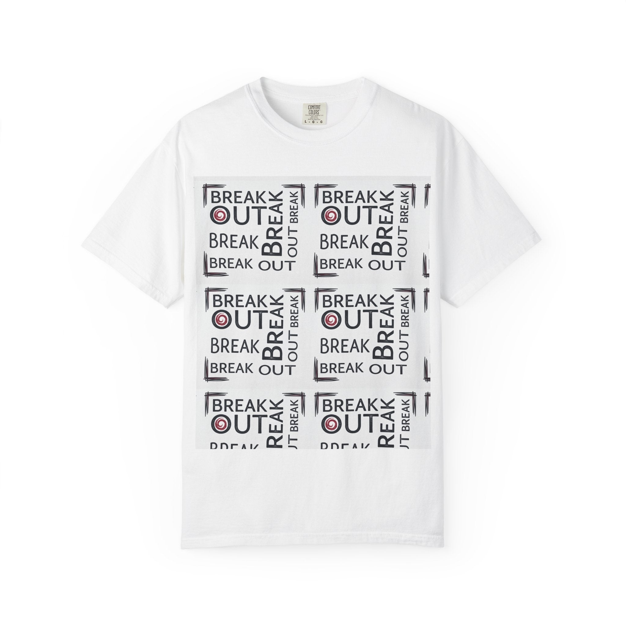 Break Out Repeat Pattern T-Shirt