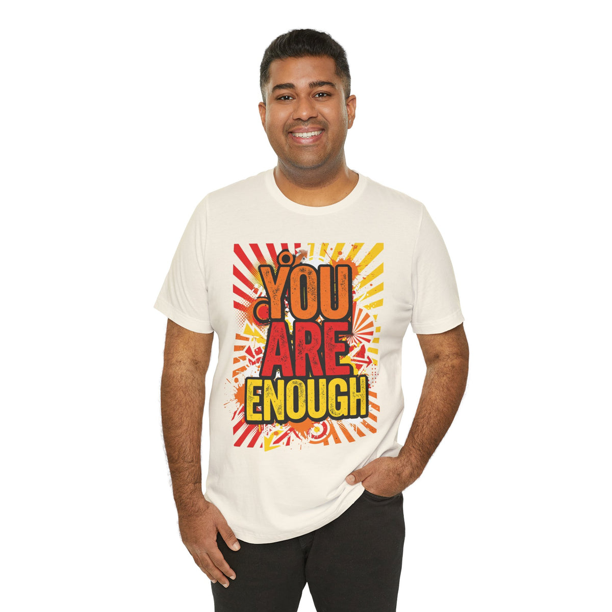 You Are Enough Graphic Tee — Positive Affirmation Shirt
