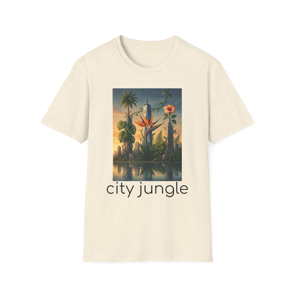 City Jungle T-Shirt — Tropical Botanical Skate-Inspired Tee