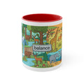 Colorful Accent Mugs, 11oz