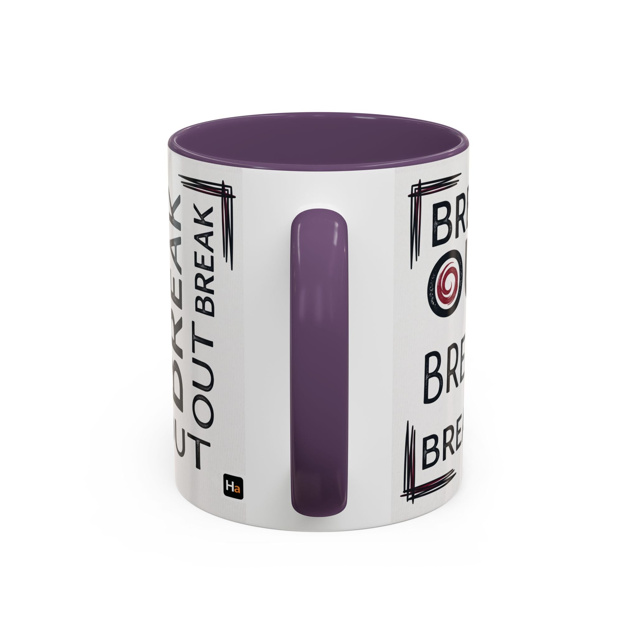Break Out Coffee Mug — Motivational Accent Mug (11/15 oz)