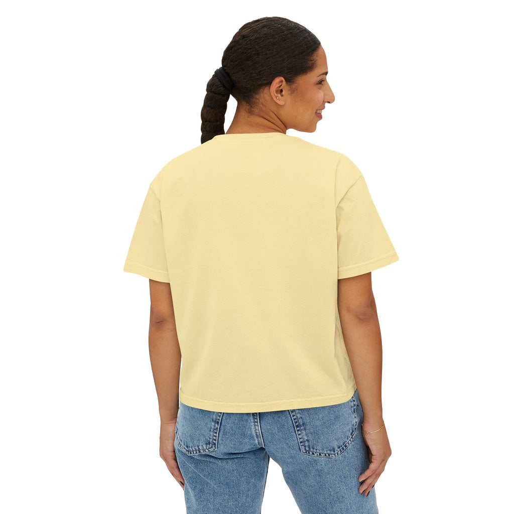 Sky Is The Limit Graphic Tee — Women's Boxy Inspirational T‑Shirt