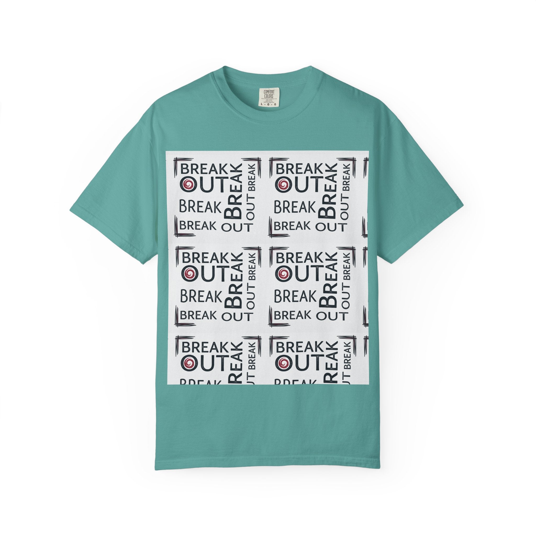 Break Out Repeat Pattern T-Shirt