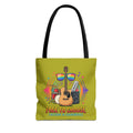 Tote Bag — "Free to Choose" Rainbow Music Pride Tote