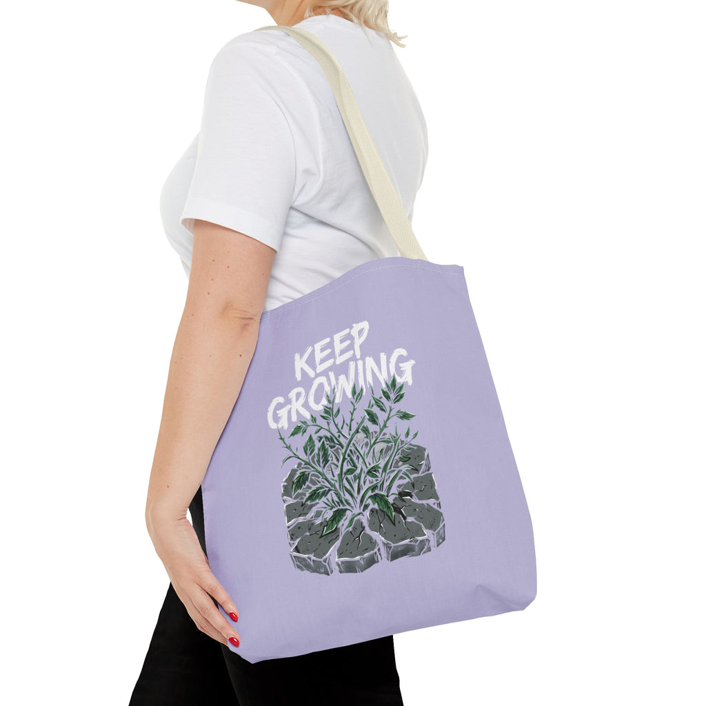 Keep Growing Tote Bag — Inspirational Plant Shopper Tote