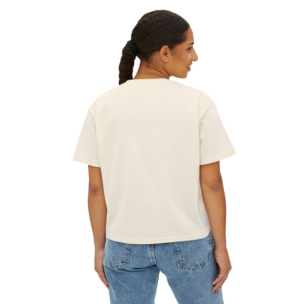 Sky Is The Limit Graphic Tee — Women's Boxy Inspirational T‑Shirt