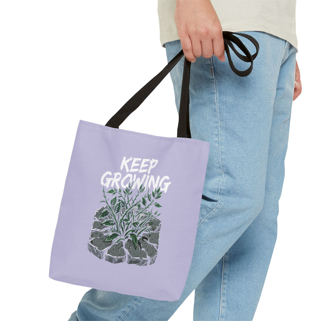 Keep Growing Tote Bag — Inspirational Plant Shopper Tote