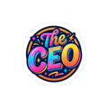 The CEO Kiss-Cut Sticker — Vibrant Motivational Laptop Decal
