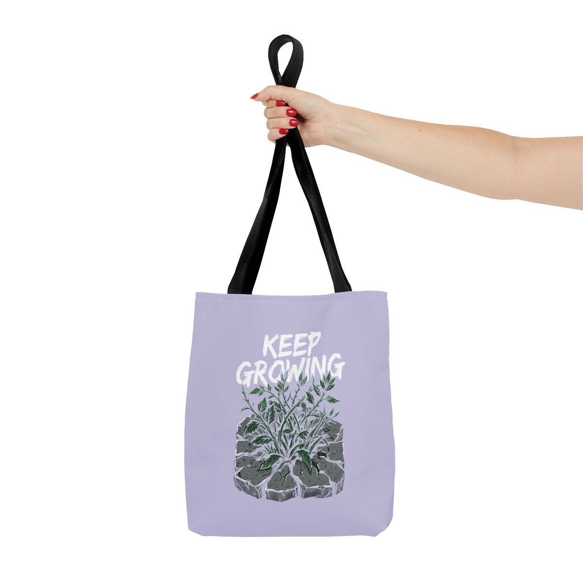 Keep Growing Tote Bag — Inspirational Plant Shopper Tote