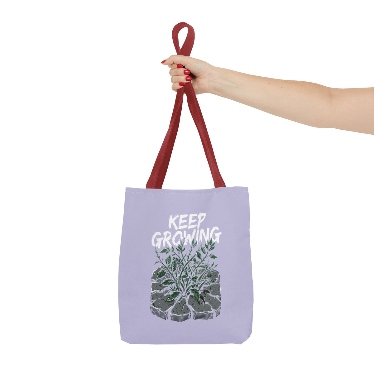 Keep Growing Tote Bag — Inspirational Plant Shopper Tote