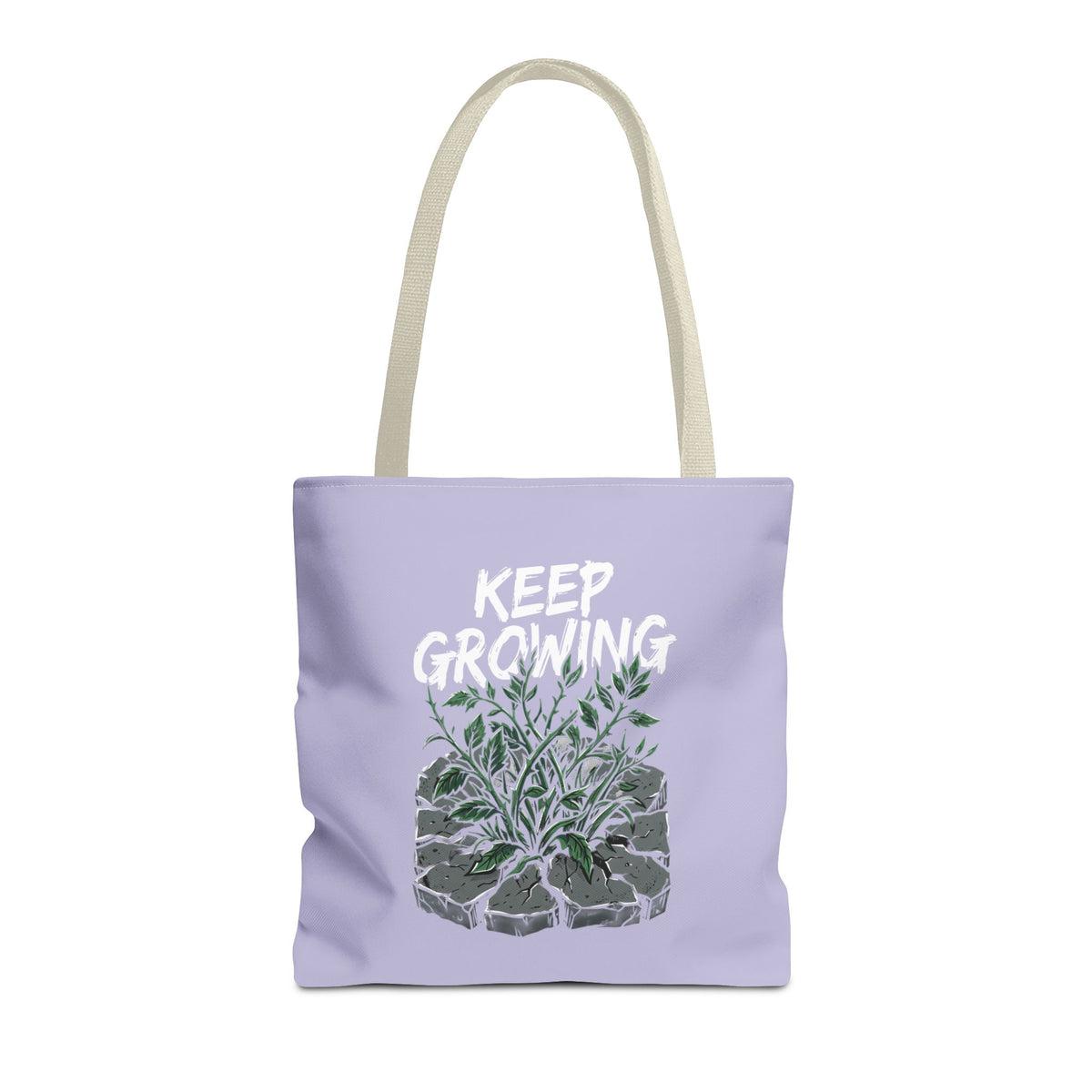 Keep Growing Tote Bag — Inspirational Plant Shopper Tote