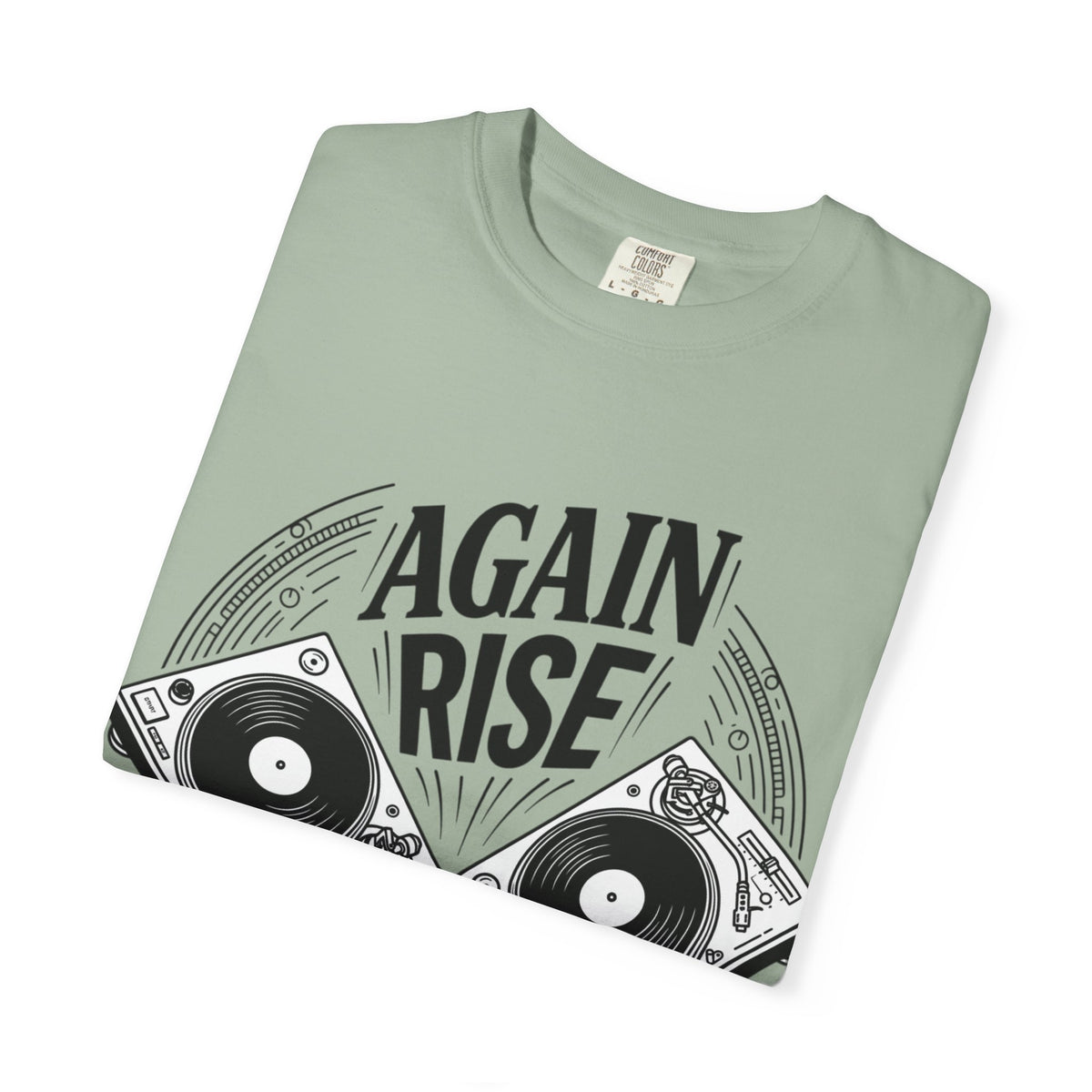 Turntable 'Rise Again' Graphic T-Shirt