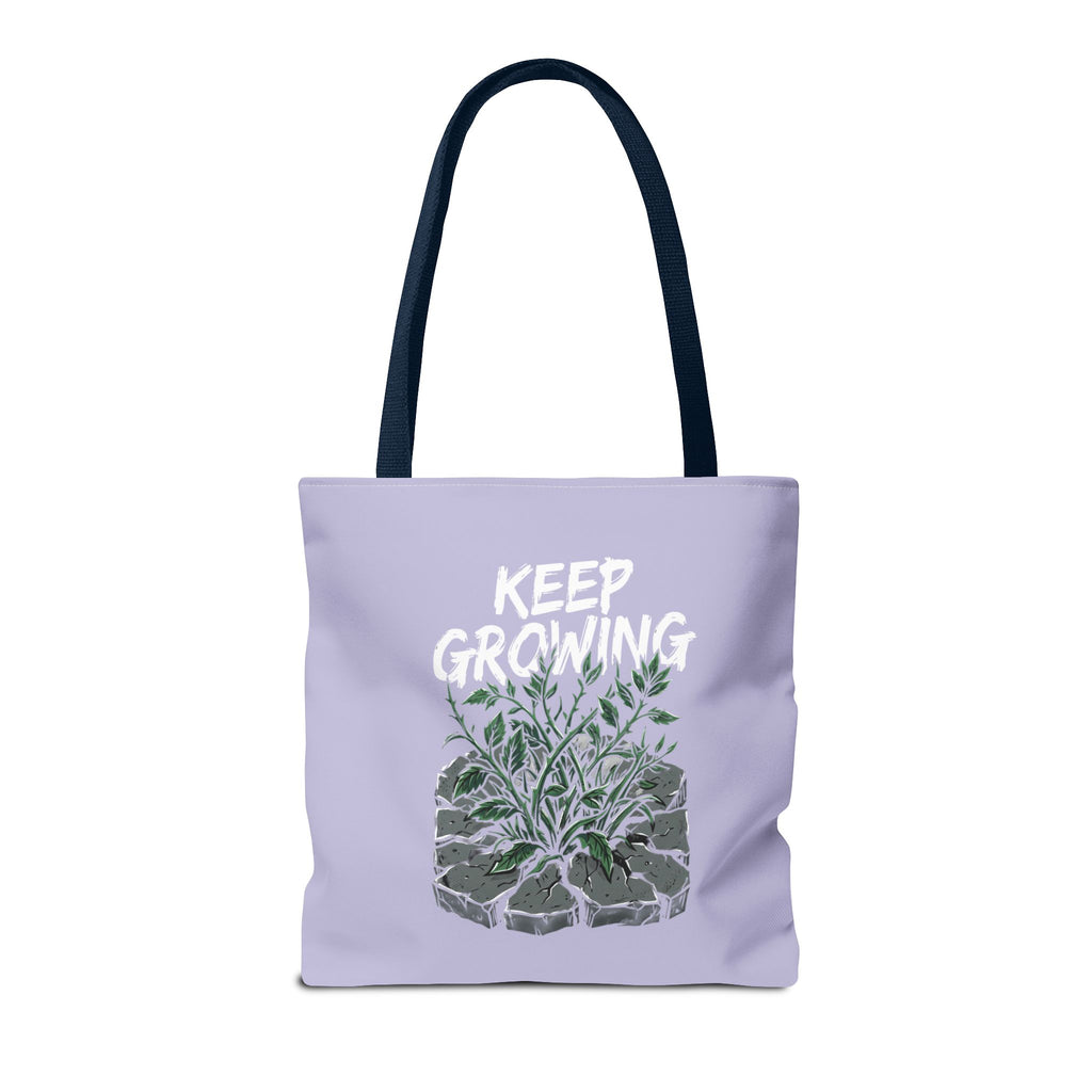 Keep Growing Tote Bag — Inspirational Plant Shopper Tote