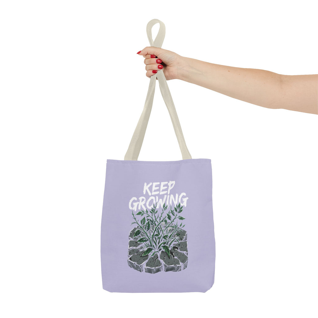 Keep Growing Tote Bag — Inspirational Plant Shopper Tote