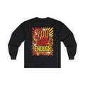 Long Sleeve Tee — "You Are Enough" Positive Affirmation Shirt
