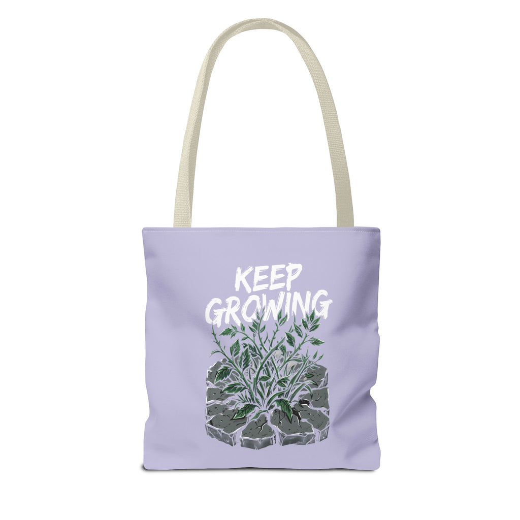 Keep Growing Tote Bag — Inspirational Plant Shopper Tote