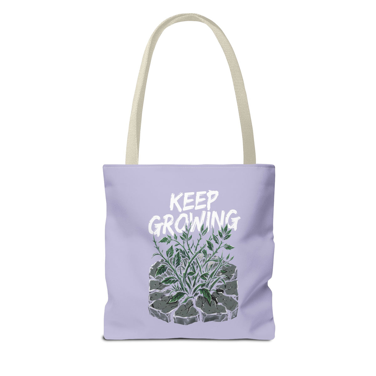 Keep Growing Tote Bag — Inspirational Plant Shopper Tote
