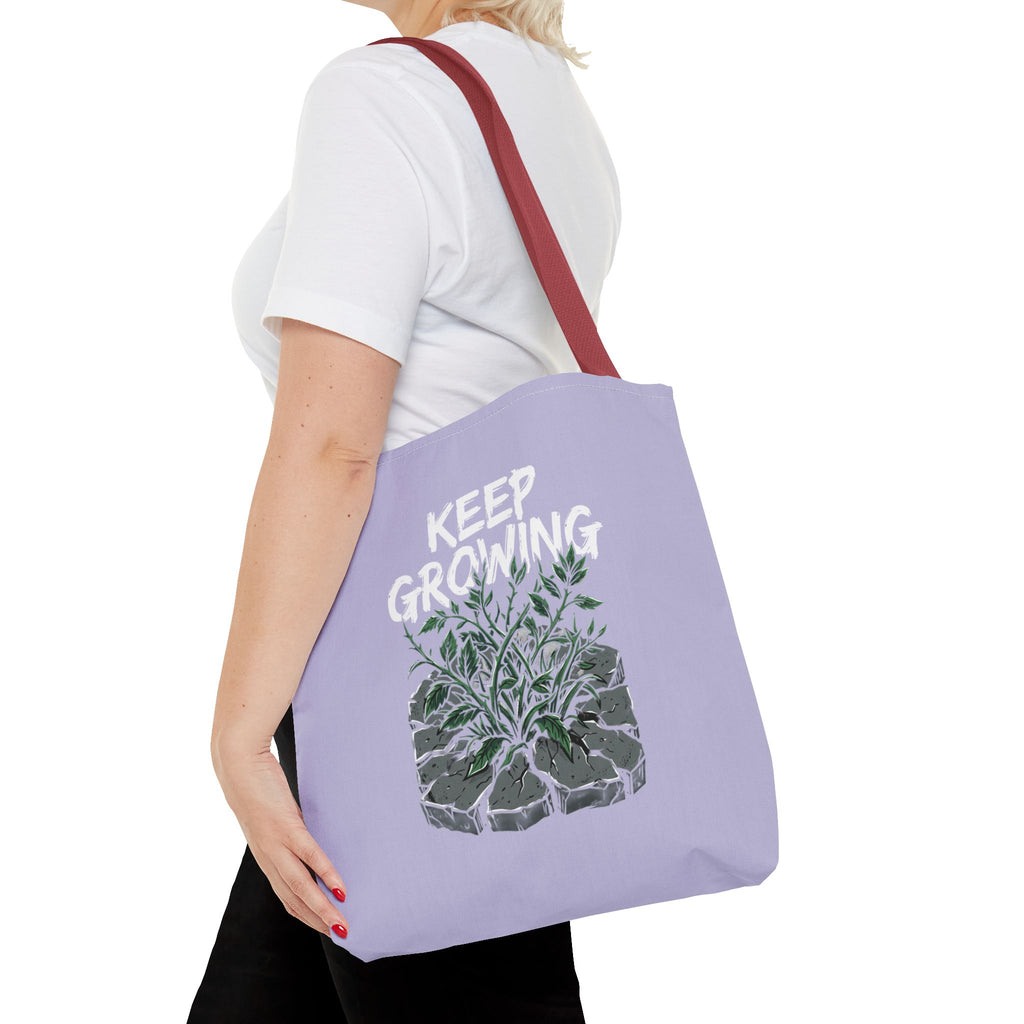 Keep Growing Tote Bag — Inspirational Plant Shopper Tote