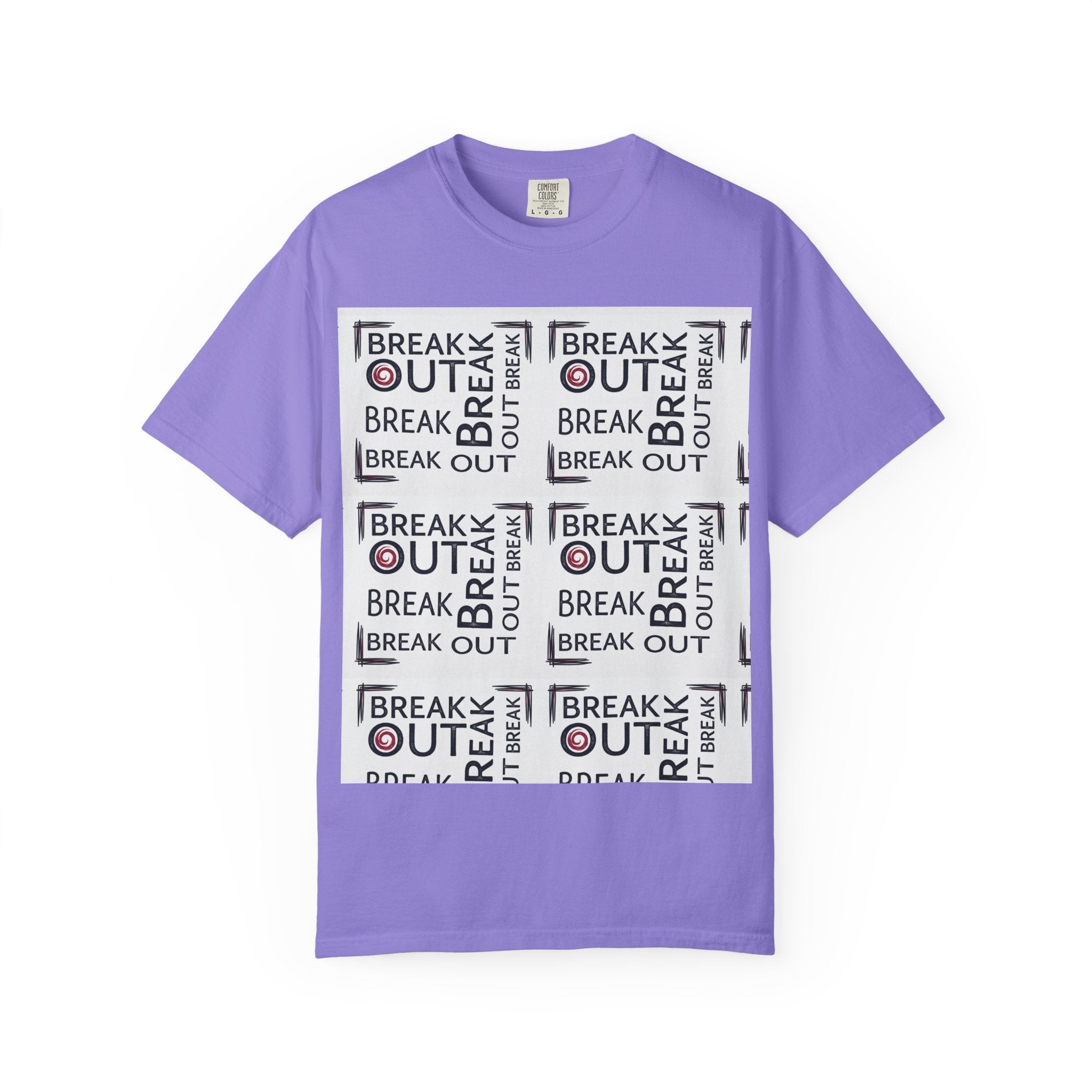 Break Out Repeat Pattern T-Shirt