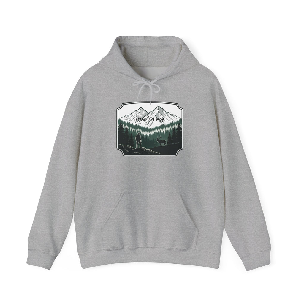 Adventure Hoodie - 'We are Forest' Mountain & Pine Woodland Graphic Hoodie