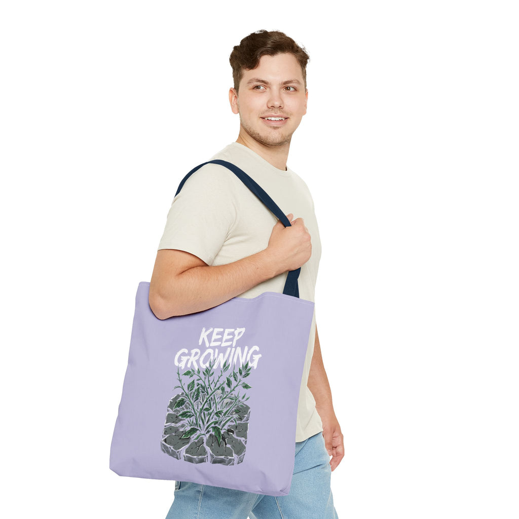 Keep Growing Tote Bag — Inspirational Plant Shopper Tote
