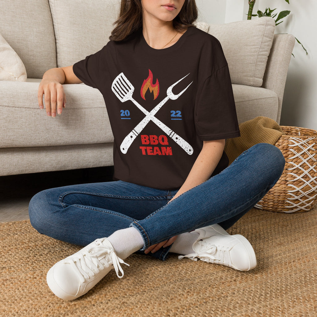 BBQ Team T-Shirt 2022 — Flame Logo Grilling Tee