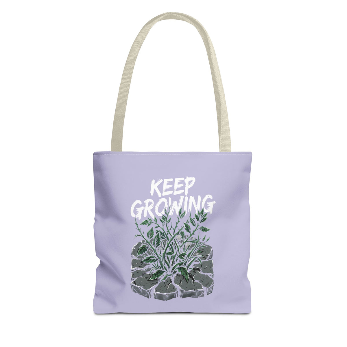 Keep Growing Tote Bag — Inspirational Plant Shopper Tote
