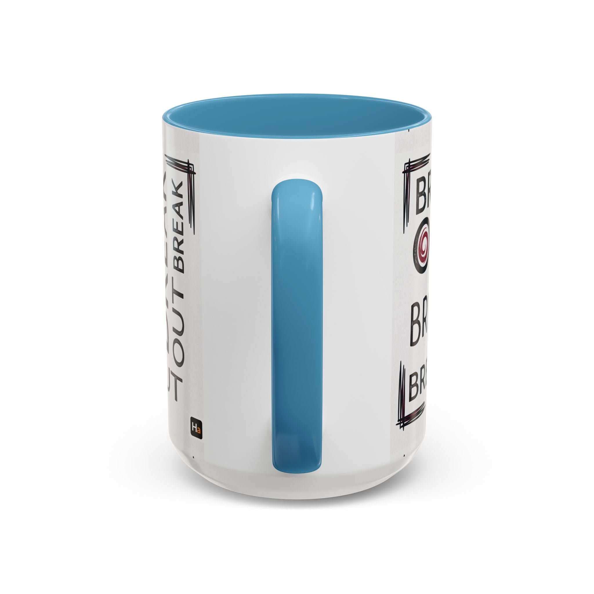 Break Out Coffee Mug — Motivational Accent Mug (11/15 oz)