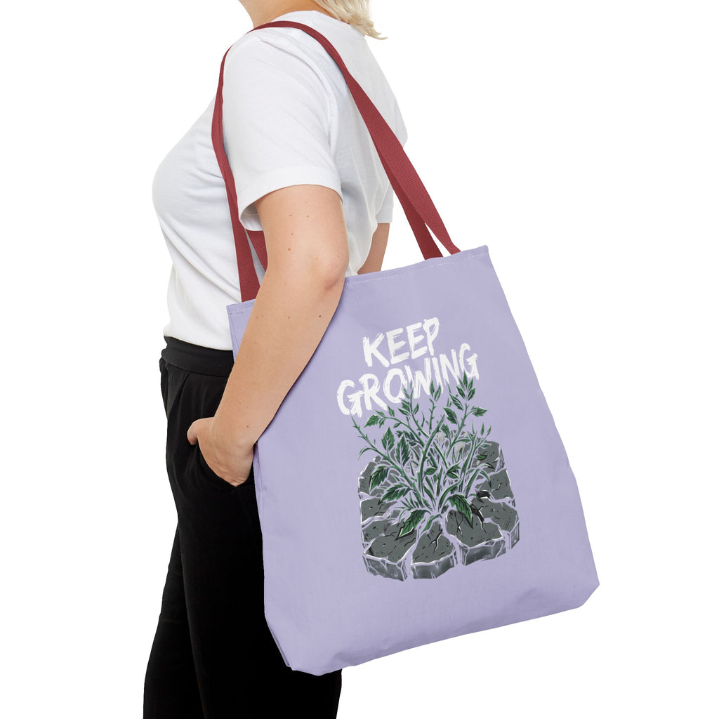 Keep Growing Tote Bag — Inspirational Plant Shopper Tote