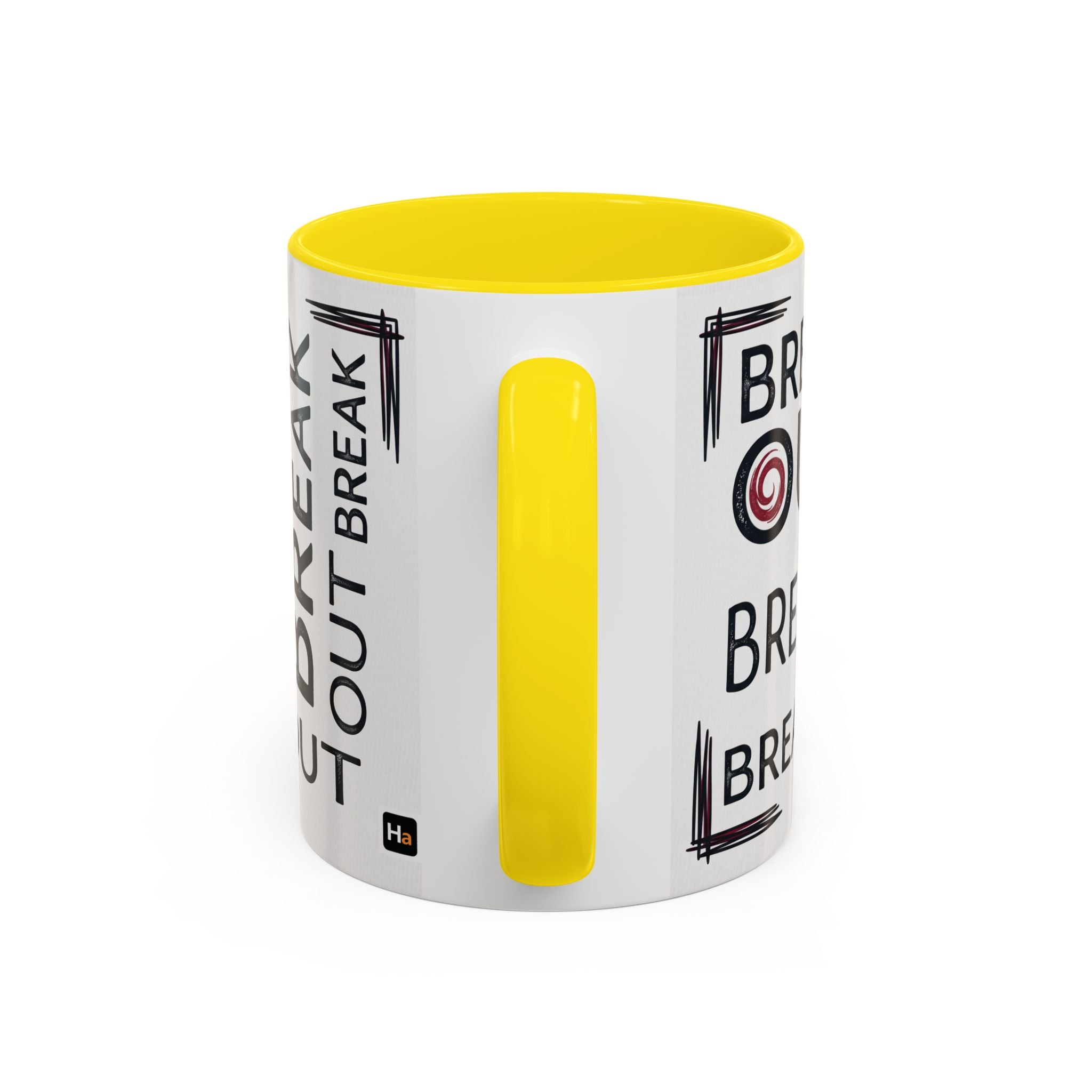 Break Out Coffee Mug — Motivational Accent Mug (11/15 oz)