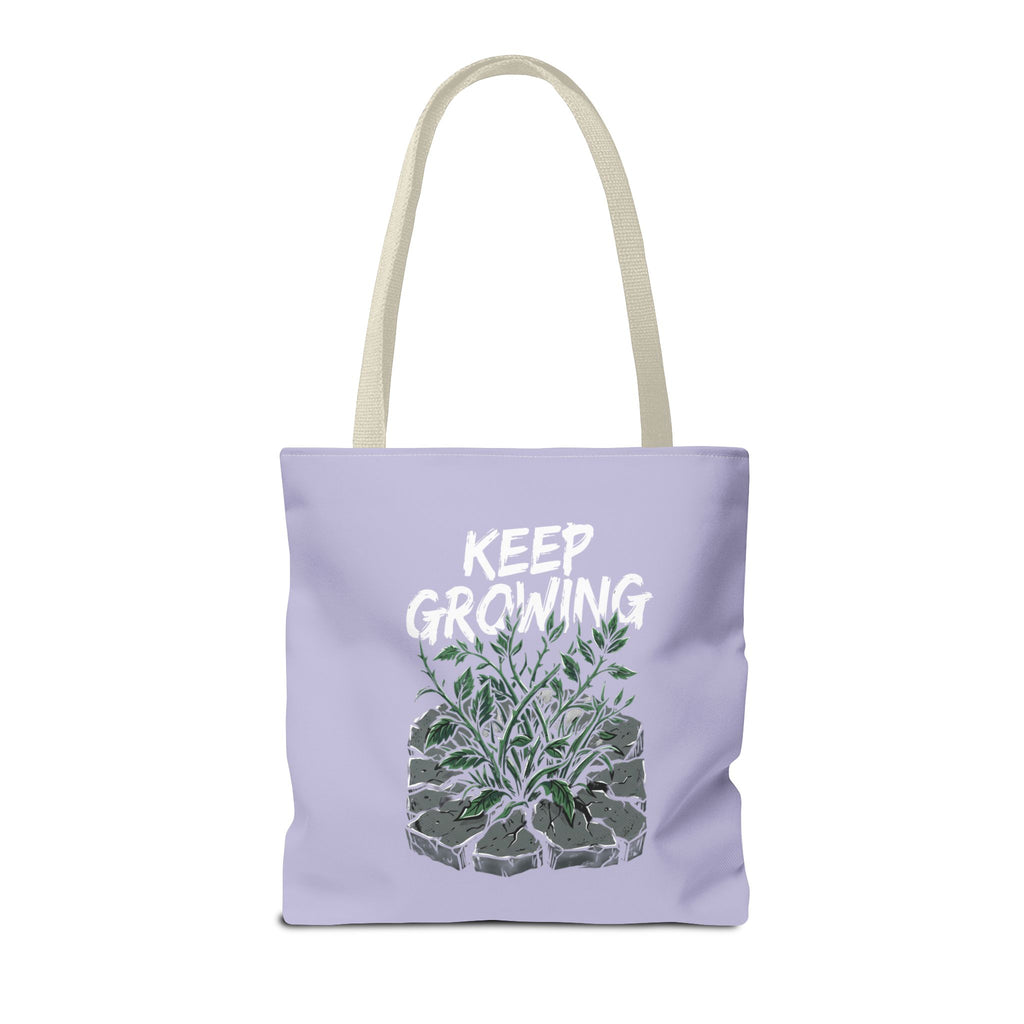 Keep Growing Tote Bag — Inspirational Plant Shopper Tote