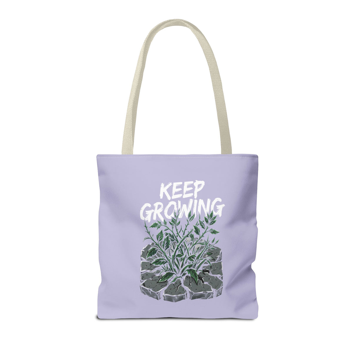 Keep Growing Tote Bag — Inspirational Plant Shopper Tote